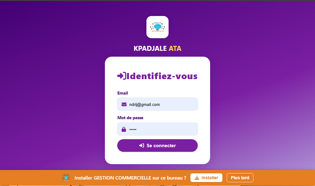 gestion commerciale